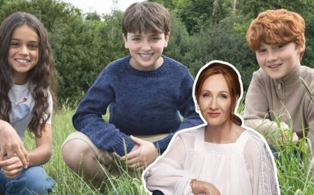 J.K. Rowling, Yeni Harry Potter Dizisinin Setini İlk Kez Ziyaret Etti