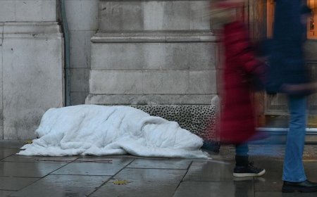 İngiltere'de evsizlerin sayısı son bir yılda yüzde 8 artarak 382 bini geçti