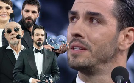 GQ Türkiye Men of the Year 2025’e Aras Aydın’ın gözyaşları damga vurdu