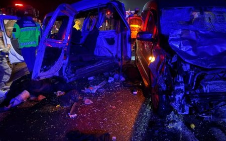 Mardin’de feci kaza: 3 ölü, 1'i ağır 6 yaralı