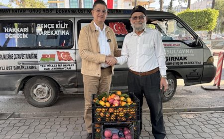 "Elmacı Dede" Hatay'dan aldığı mandalinaları Mehmetçiğe ulaştıracak