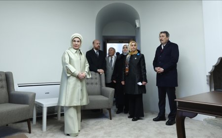 Emine Erdoğan, İHÜ İPAM Darüşşifa Psikoterapi Merkezi'nin açılışına katıldı