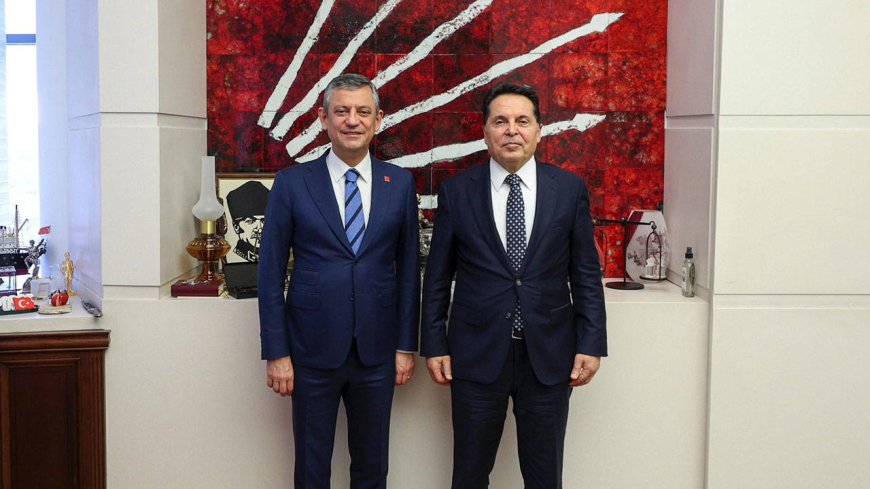 Ahmet Özer'den Özgür Özel'e ziyaret: 'Barış süreci konusunda görüş teatisinde bulunduk'