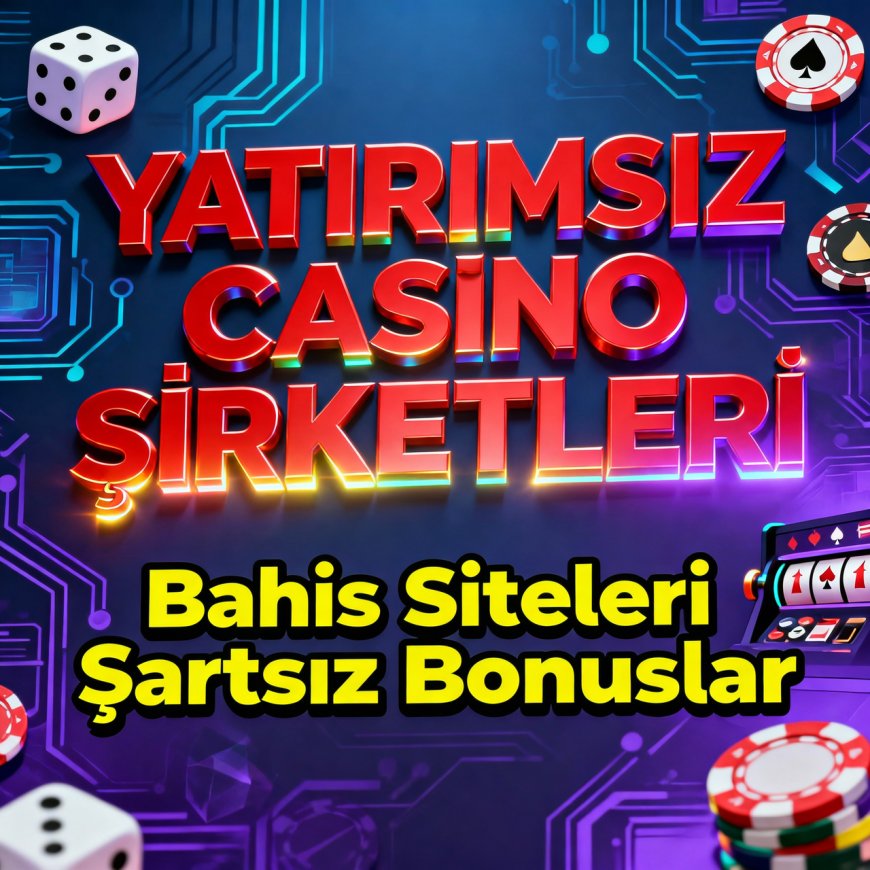 Yatırımsız Casino Şirketleri Bahis Siteleri Şartsız Bonuslar
